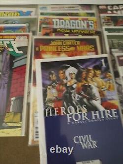 Mixed Lot Of 73 Comics Pre Owned Free Shipping
