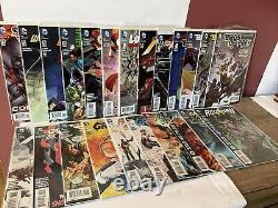 Mixed lot 100 Comic Books (DC COMICS) 2012, 2013, 2014, 2015, 2016