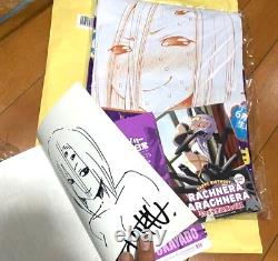 Monster Musume Autographed OKAYADO Comic Book #6 T-shirt SET Rachnera Limited 50