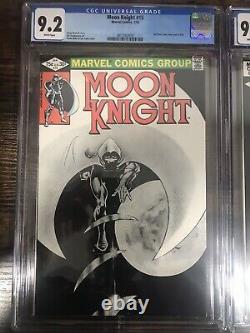 Moon Knight Comic Lot High Grade CGC Books