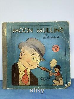 Moon Mullins Series 6 1932 Cupples & Leon Co. Platinum Age! Very Rare