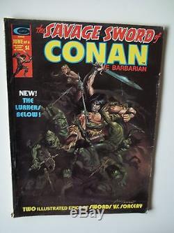 NEAR COMPLETE The Savage Sword Of Conan Comic Book Set-A MUST SEE