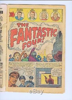 NOVEMBER 1961 THE FANTASTIC FOUR NO. 1 COMIC BOOK MARVEL COMICS