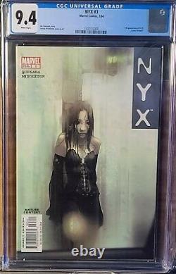 NYX #3 CGC 9.41st appearance of X-23 Laura Kinney! KILLER KEY! Auction