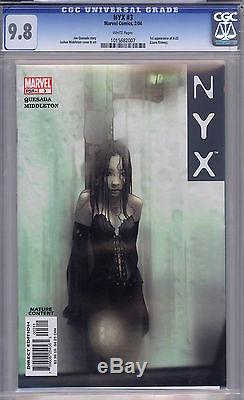 NYX #3 CGC 9.8 1st Appearance Laura Kinney X-23 with WHITE Pages