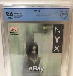 NYX #3 Cbcs 9.6 NM+White Pages 1st X-23 Laura Kinney
