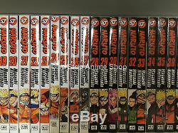 Naruto (Vol. 1 72) English Manga Graphic Novel Set Brand NEW Lot