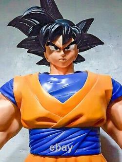 New Life Size Statue Son Goku Dragon Ball Z Super Saiyan Japan Anime
