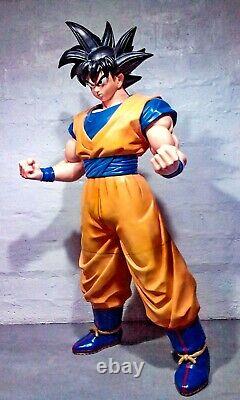 New Life Size Statue Son Goku Dragon Ball Z Super Saiyan Japan Anime