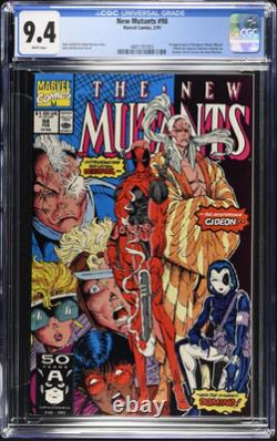 New Mutants #98 CGC 9.4 1st Deadpool? Marvel Key Comic