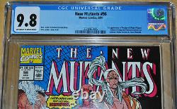 New Mutants #98 CGC 9.8 (1st Deadpool, Domino & Gideon)-OFF-WHITE TO WHITE PAGES