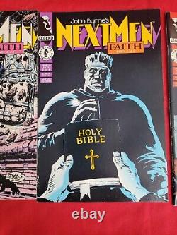 NextMen 4 Comic Book Lot Faith Saga. Includes #3 Hellboy