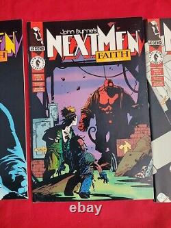 NextMen 4 Comic Book Lot Faith Saga. Includes #3 Hellboy