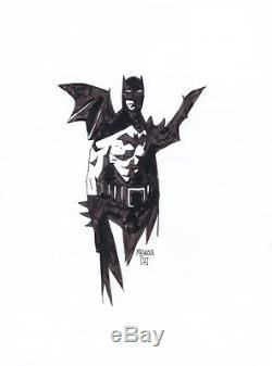 batman black and white mignola