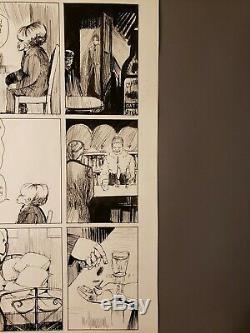 Original Art From Hell Alan Moore Eddie Campbell Jack The Ripper Ch. 5 Pp 12 13