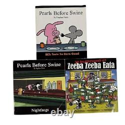 PEARLS BEFORE SWINE Comic Book Collection Lot of 14 Paperback Stephan Pastis