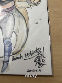 Peach Momoko Original Sketch Cover X-Men #7 Variant