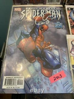 Peter Parker? Spiderman Comic Book Lot Of Seven! Various Years 2003,2001,1997