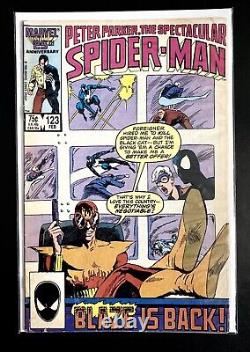 Peter Parker The Spectacular Spider-Man #123 FEB/1986 Blaze Marvel Comic Book