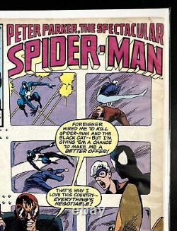 Peter Parker The Spectacular Spider-Man #123 FEB/1986 Blaze Marvel Comic Book