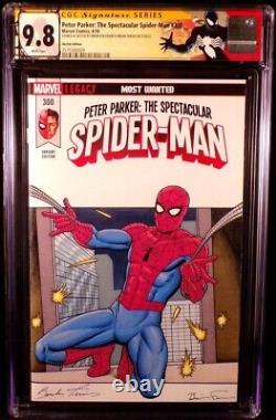 Peter Parker The Spectacular Spider-man #300 Cgc Ss 9.8 Original Art Sketch Gwen