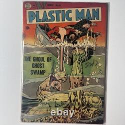 Plastic Man #40 (1.5), 44 (1.0), 46 (1.0), Fair, 3 Golden Age Comics 1953 1954