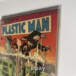 Plastic Man #40 (1.5), 44 (1.0), 46 (1.0), Fair, 3 Golden Age Comics 1953 1954