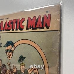 Plastic Man #40 (1.5), 44 (1.0), 46 (1.0), Fair, 3 Golden Age Comics 1953 1954