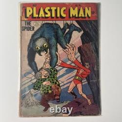 Plastic Man #40 (1.5), 44 (1.0), 46 (1.0), Fair, 3 Golden Age Comics 1953 1954