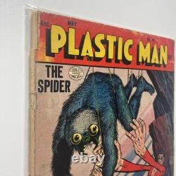 Plastic Man #40 (1.5), 44 (1.0), 46 (1.0), Fair, 3 Golden Age Comics 1953 1954