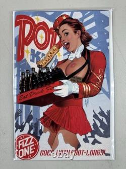 Pop Kill #3 Happy Comics Adam Hughes Topless Variant Limited to 300 copies withCOA