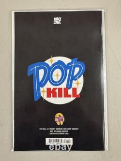 Pop Kill #3 Happy Comics Adam Hughes Topless Variant Limited to 300 copies withCOA
