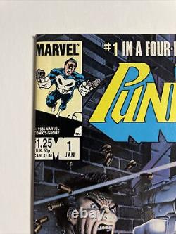 Punisher #1 (1986) 9.2 NM Marvel High Grade Limited Series Zeck Comic Book