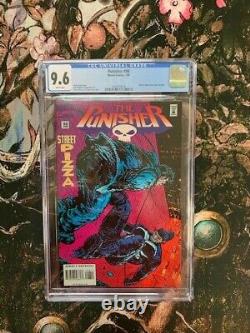 Punisher #98 CGC Graded 9.6 1995 WP scarce Low Print