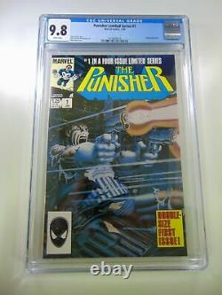 Punisher Limited #1 CGC 9.8 & Regular #1 CGC 9.8 Both books! 1986 K10 214 117 cm