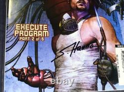 R4-49 Marvel Iron Man Comic Books Lot Of 6 Autographed By The Illustrator