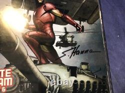 R4-49 Marvel Iron Man Comic Books Lot Of 6 Autographed By The Illustrator