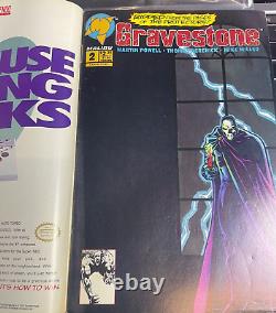 RARE Gravestone Comic Book WITH SKYBOX COVER PAGE NM CONDITION