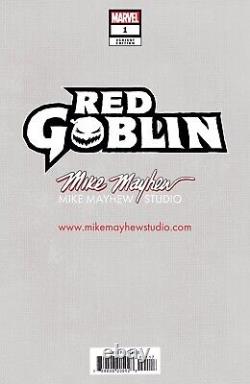 RED GOBLIN #1 Mike Mayhew Studio Variant A Trade Dress & B Virgin Thwip Sig COA