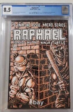 Raphael #1 CGC 8.5 TMNT 1st Casey Jones Teenage Mutant Ninja Turtles, Mirage