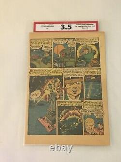 Rare Golden Age Human Torch and Demolition Man Pages From All Winners Comics 4