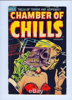September 1953 Chamber Of Chills No. 19 Horror Sci-fi Comic Book