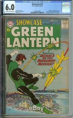 Showcase #22 Cgc 6.0 Cr/ow Pages