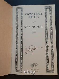 SNOW GLASS APPLES by Neil Gaiman, Charles Vess Snow White LTD 5000 SIGNED