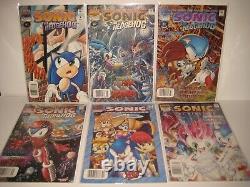 SONIC THE HEDGEHOG (60+Book MEGA LOT) Vintage 90s Archie Adventure Series Comics