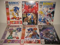 SONIC THE HEDGEHOG (60+Book MEGA LOT) Vintage 90s Archie Adventure Series Comics