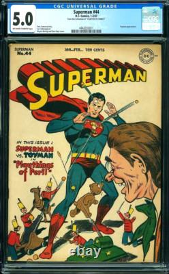 SUPERMAN #44 1947 VG-F (5.0) Toyman Appearance