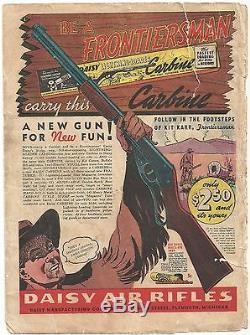 SUPERMAN No. 2 Comic (1939) Original Front & Back Cover Only. No Inside Pages