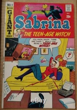 Sabrina the Teenage Witch #1 Archie Comics 1971 VFN Vintage Halloween Comic Book