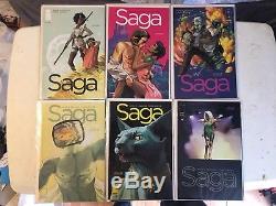 Saga #1-30 Run Lot 1st Prints Fiona Staples Image Brian K Vaughan